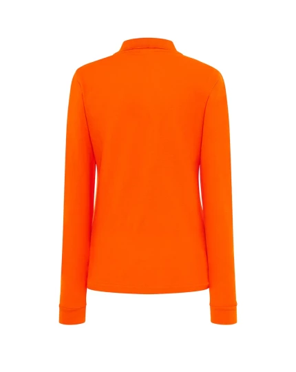 Koszulka polo damska z długim rękawem POPL 200 LS OR XXL