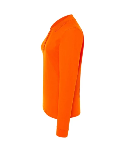 Koszulka polo damska z długim rękawem POPL 200 LS OR XXL