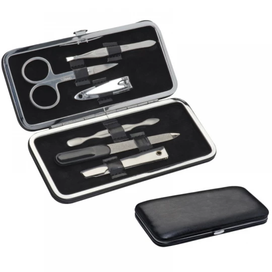 Zestaw do manicure - czarny - (GM-74012-03)