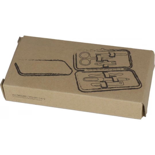 Zestaw do manicure - czarny - (GM-74012-03)