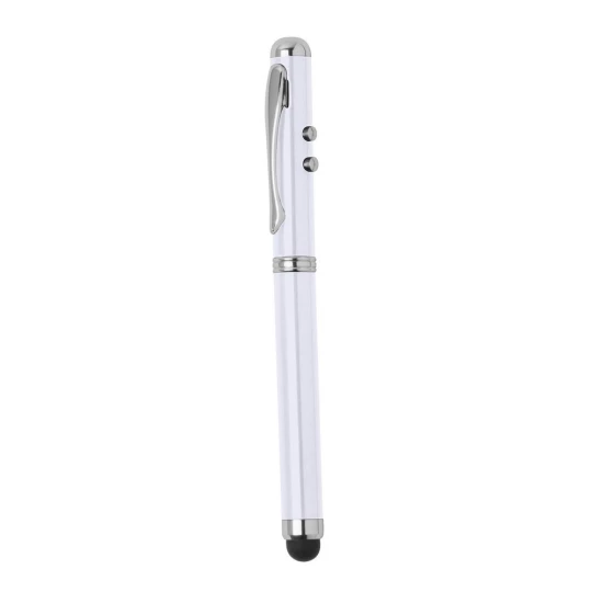 Wskaźnik laserowy, lampka LED, długopis, touch pen (V3459-02)
