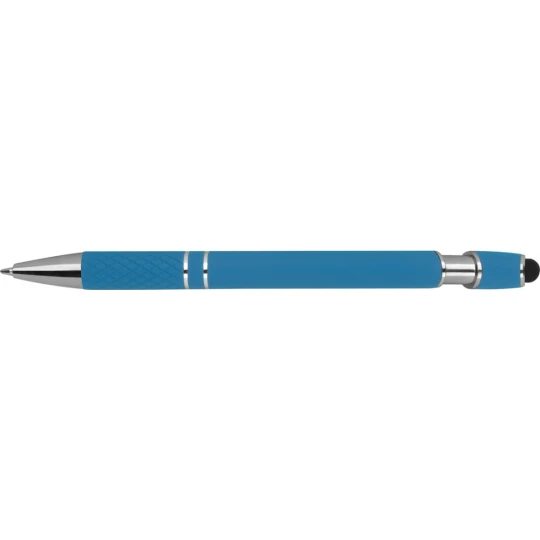 Długopis aluminiowy touch pen - jasnoniebieski - (GM-13689-24)
