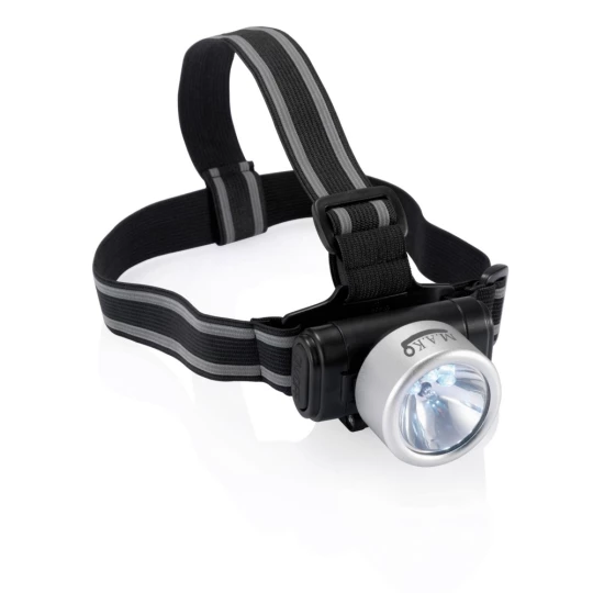 Latarka na głowę 3 LED Everest (P518.020)