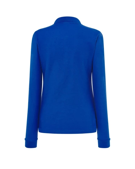 Koszulka polo damska z długim rękawem POPL 200 LS RB 3XL