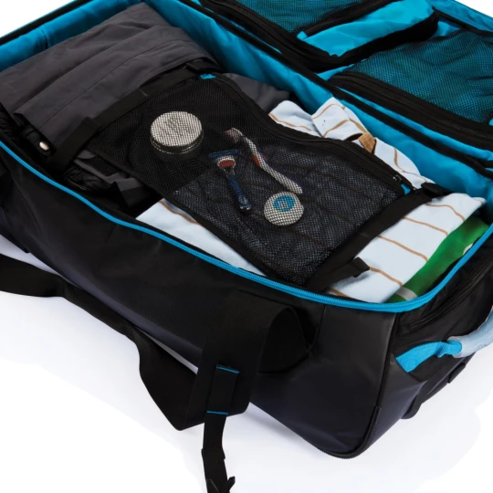 Duża torba sportowa, podróżna na kółkach (P750.005)