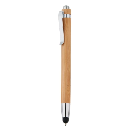 Bambusowy długopis, touch pen (P610.509)