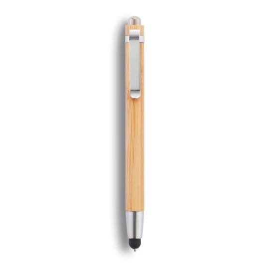 Bambusowy długopis, touch pen (P610.509)