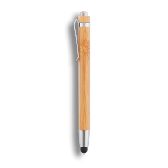Bambusowy długopis, touch pen (P610.509)