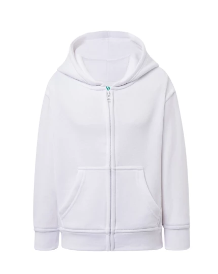 Bluza dziecięca z kapturem JHK SWRK HOOD WH 3-4