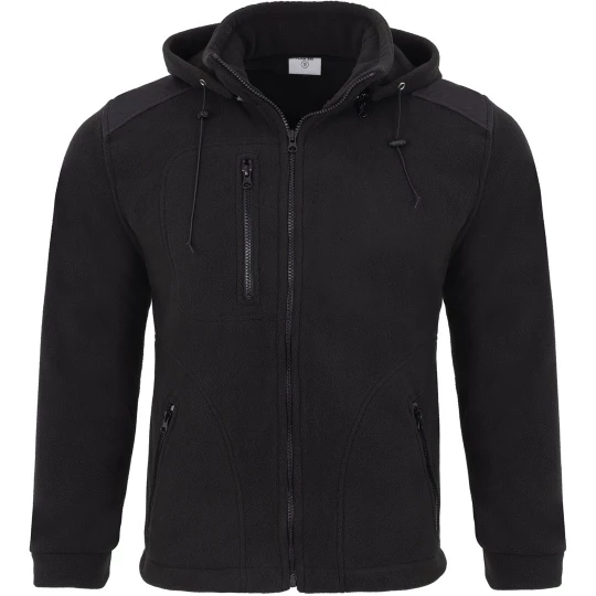 Polar z kapturem JHK FLRA 340 BUS HOOD BK-BK 3XL