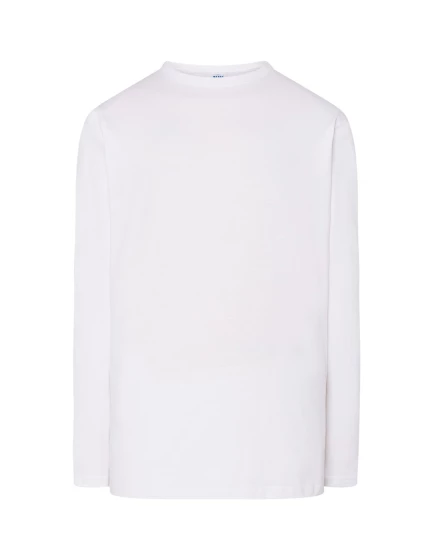 Koszulka męska z długim rękawem JHK TSRA 150 LS WH 5XL