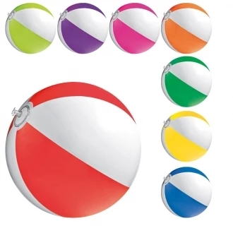 Piłka plażowa z PVC 40 cm - różowy - (GM-51051-11)