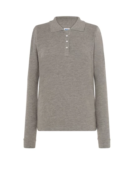 Koszulka polo damska z długim rękawem POPL 200 LS GM 3XL