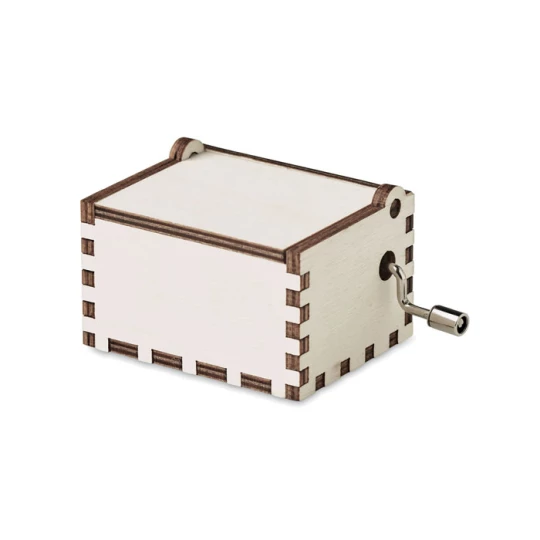 Drewniana pozytywka świąteczna - BOXMAS (CX1478-40)