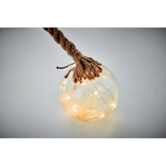 Szklana bombka lampka LED - BAUBLI (CX1514-22)