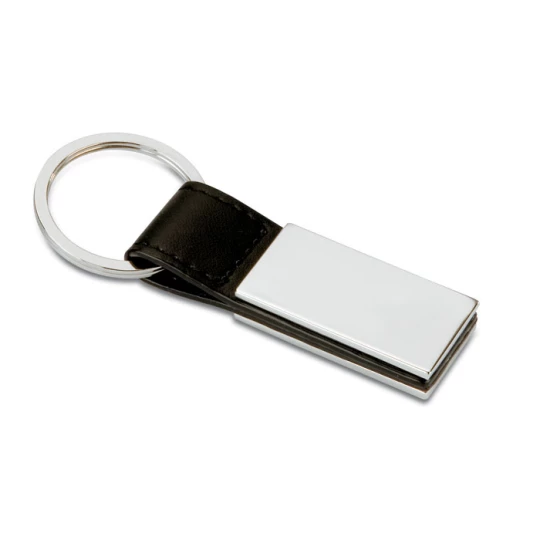 Brelok z PU, kwadrat - RECTANGLO (KC6788-03)