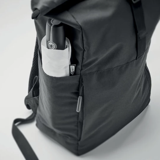 300D RPET plecak typu rolltop - VALLEY ROLLPACK (MO2051-03)