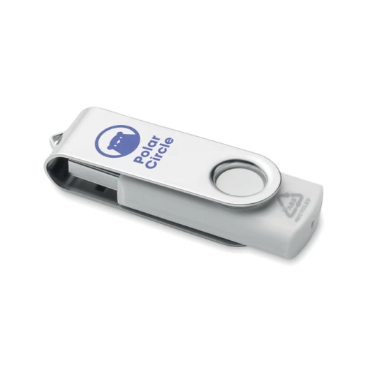 USB 16G z ABS z recyklingu - TECHMATE RABS (MO2080-06-16G)