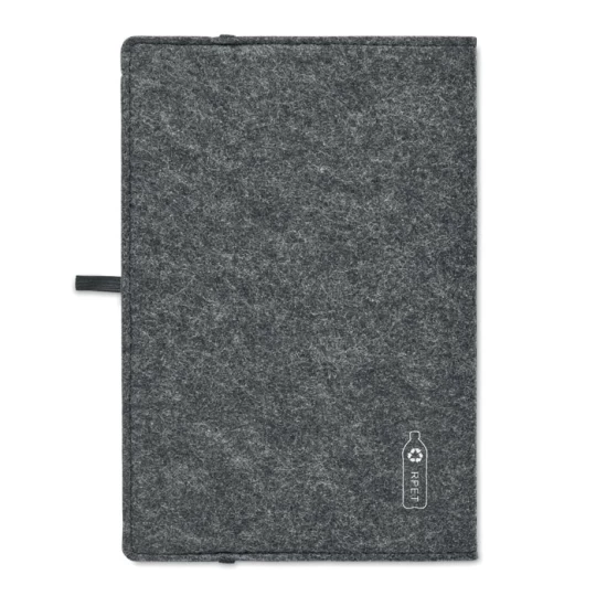 Notes A5 z filcu RPET - FELTBOOK (MO2093-15)