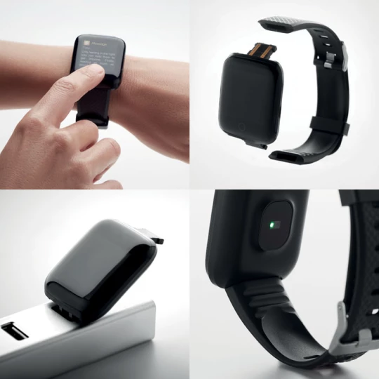 Monitorujący smartwatch - SPOSTA WATCH (MO6166-03)