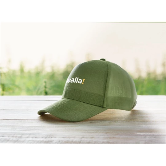 Czapka z daszkiem z konopi - NAIMA CAP (MO6176-09)