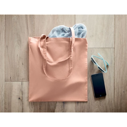 Torba na zakupy z bawełny org. - ZIMDE COLOUR (MO6189-10)