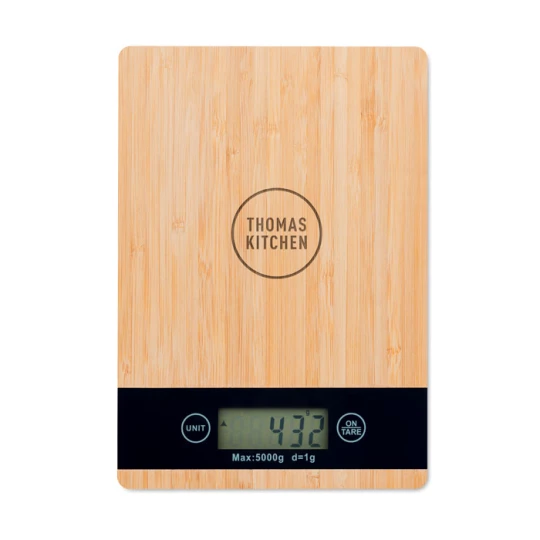 Cyfrowa waga kuchenna, bambus - PRECISE (MO6245-40)