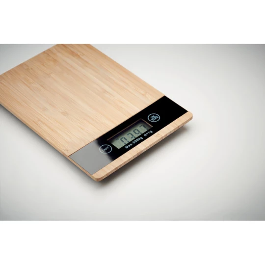 Cyfrowa waga kuchenna, bambus - PRECISE (MO6245-40)