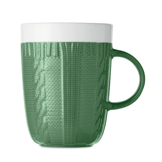 Kubek ceramiczny 310 ml - KNITTY (MO6321-09)