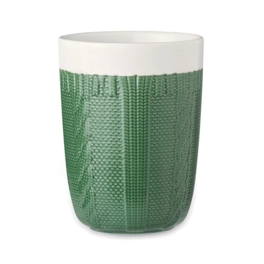 Kubek ceramiczny 310 ml - KNITTY (MO6321-09)