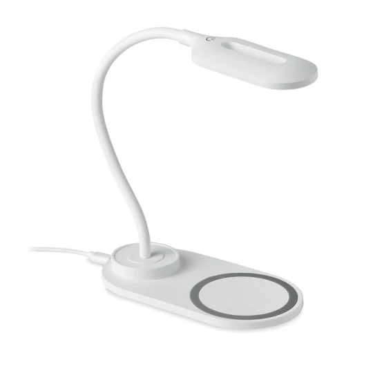Lampka biurkowa/ładowarka 10W - SATURN (MO6349-06)