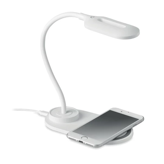 Lampka biurkowa/ładowarka 10W - SATURN (MO6349-06)