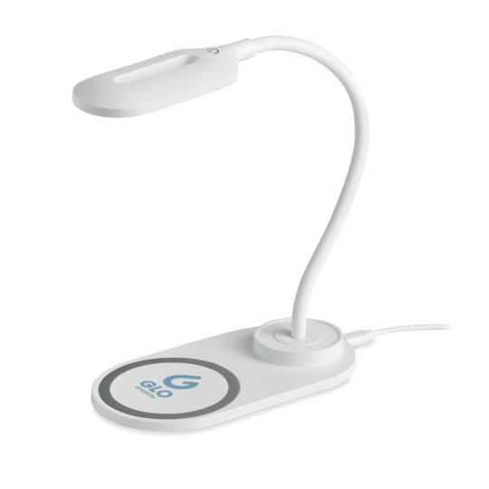 Lampka biurkowa/ładowarka 10W - SATURN (MO6349-06)