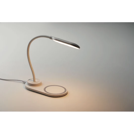 Lampka biurkowa/ładowarka 10W - SATURN (MO6349-06)