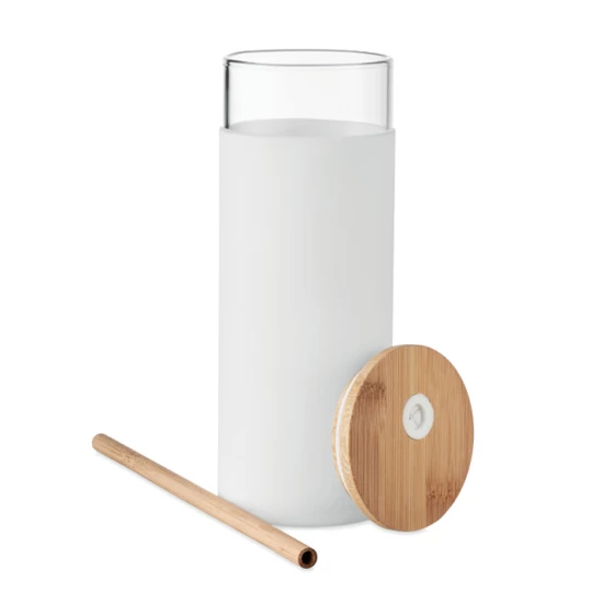 Szklanka 450ml z pokrywką - STRASS (MO6352-06)
