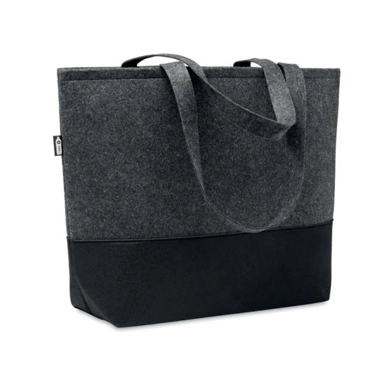 Torba na zakupy z filcu RPET - DUO INDICO (MO6455-15)
