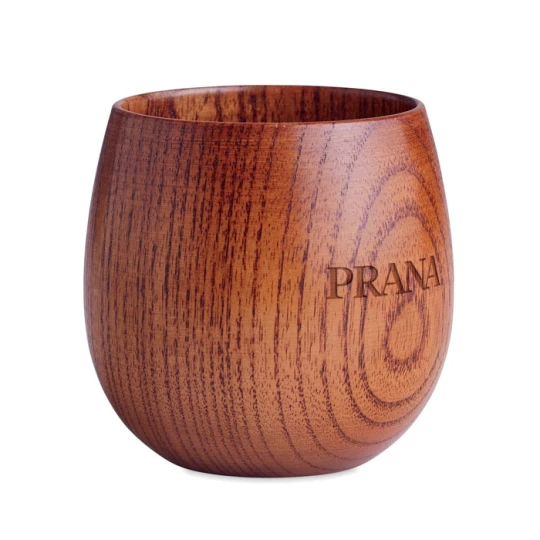 Kubek z drewna dębowego 250 ml - OVALIS (MO6553-40)