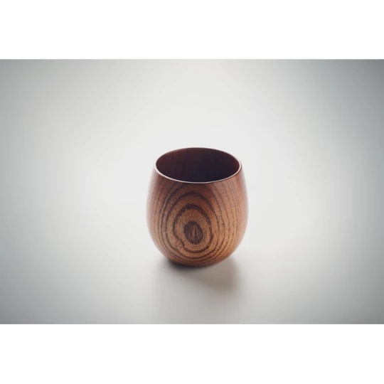Kubek z drewna dębowego 250 ml - OVALIS (MO6553-40)