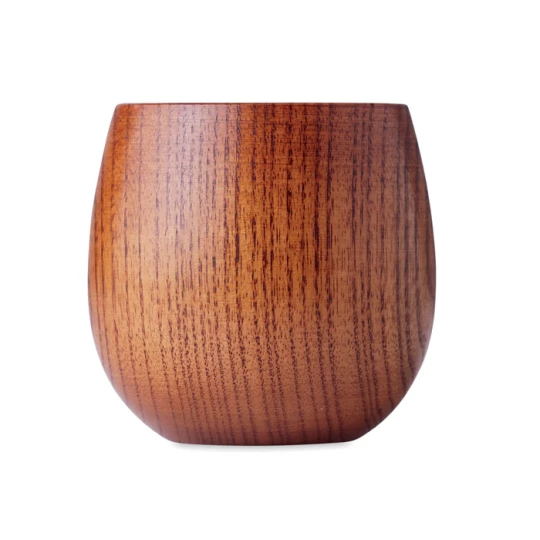 Kubek z drewna dębowego 250 ml - OVALIS (MO6553-40)