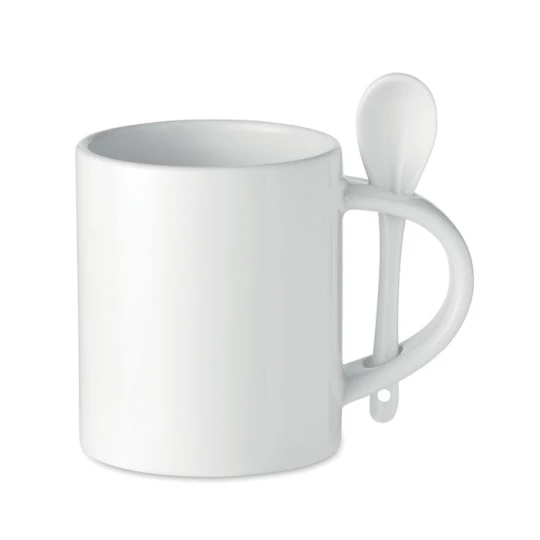 Kubek ceramiczny 300 ml - SUBLIM SPOON (MO6581-06)