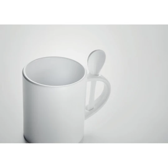 Kubek ceramiczny 300 ml - SUBLIM SPOON (MO6581-06)