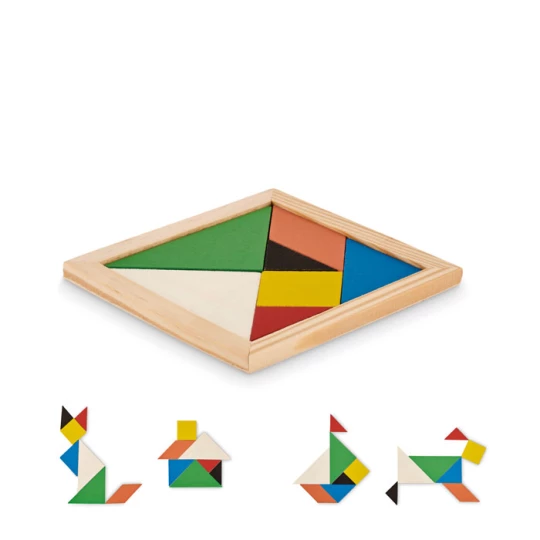 Drewniane puzzle Tangram - TANGRAM (MO6693-40)