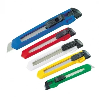 Nóż do kartonu - biały - (GM-89001-06)