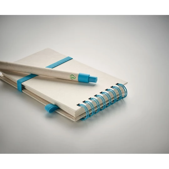 Notesy A6 z kartonu po mleku - MITO SET (MO6837-12)
