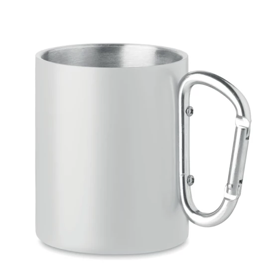 Metalowy dwuścienny kubek300ml - TRUMBA (MO6873-06)