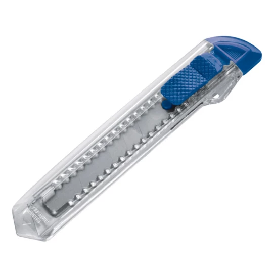 Nóż do kartonu - niebieski - (GM-89002-04)