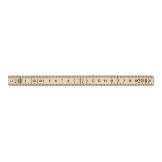 Miarka stolarska z drewna 2m - ARA (MO6904-40)