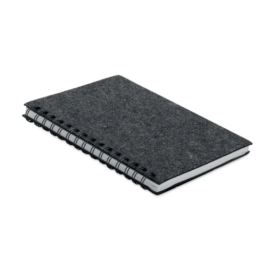 Notes A5, okładka z filcu RPET - RINGFELT (MO6964-15)