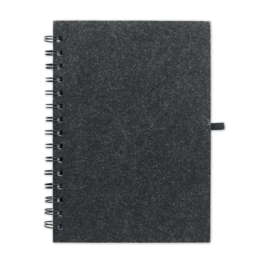 Notes A5, okładka z filcu RPET - RINGFELT (MO6964-15)