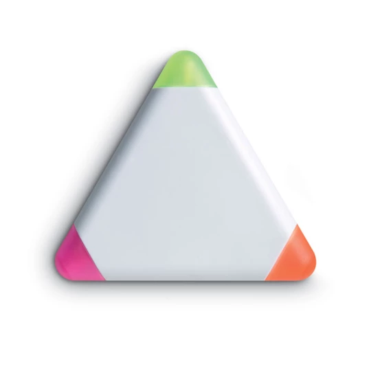 Trójkątny zakreślacz, 3 kolory - TRIANGULO (MO7818-06)